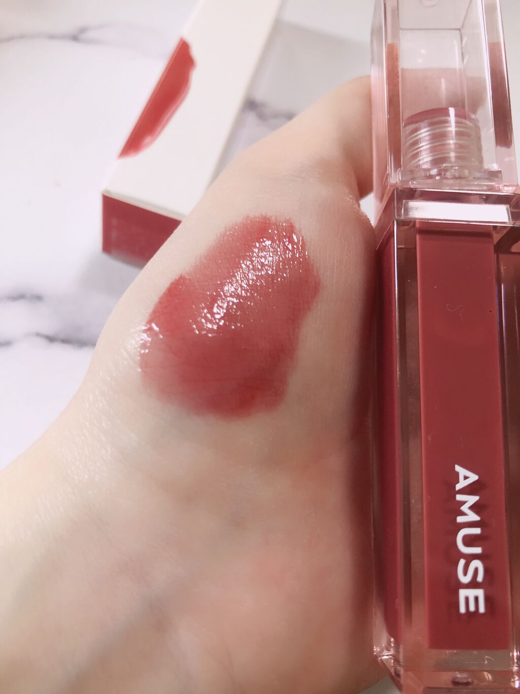 デューティント/AMUSE/リップティントを使ったクチコミ（3枚目）