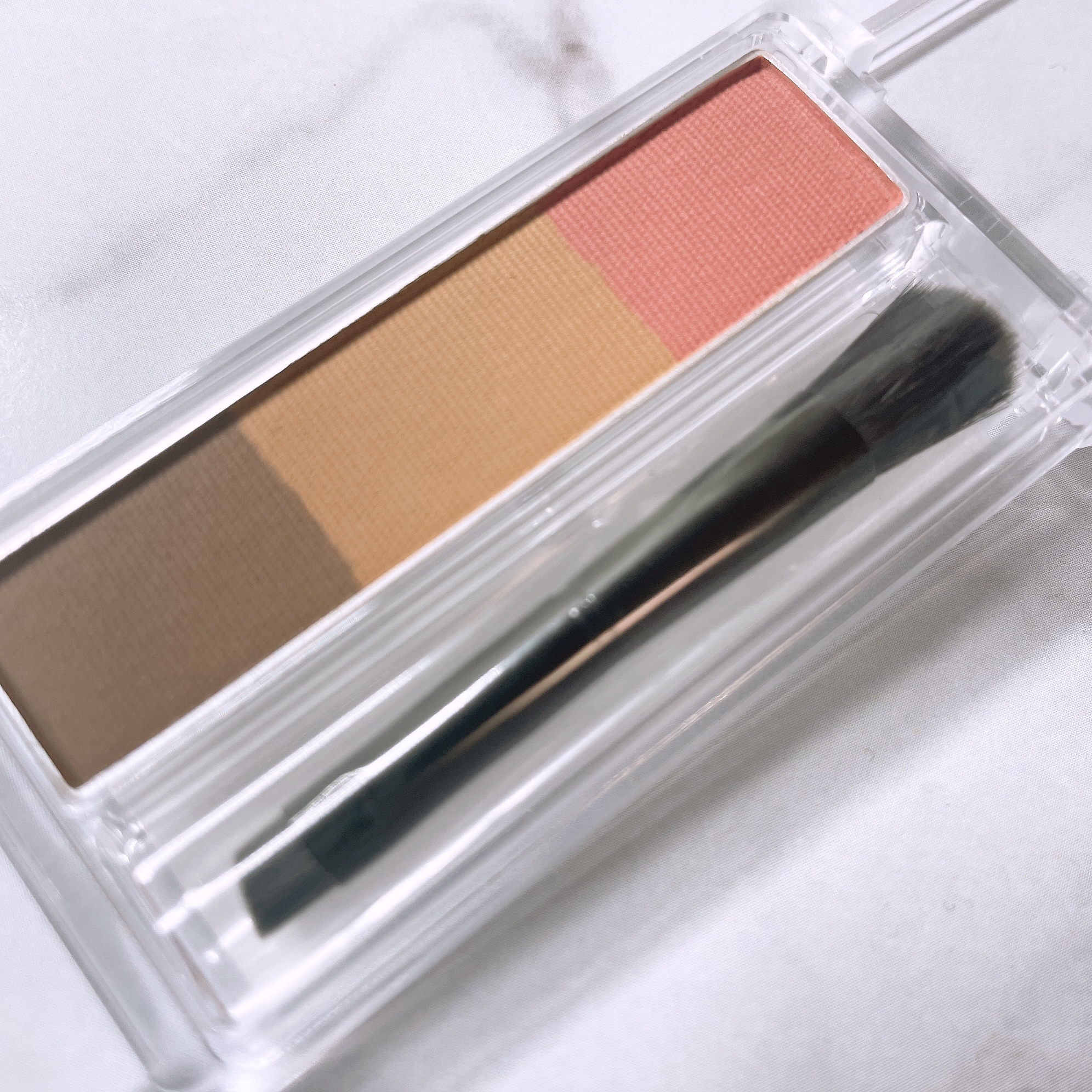 アイブロー パウダー/ちふれ/パウダーアイブロウを使ったクチコミ（3枚目）