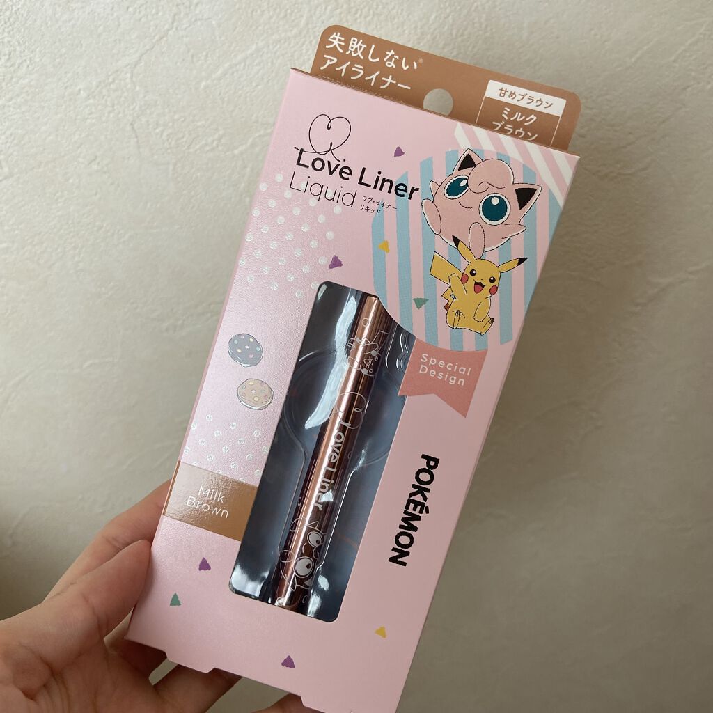 ラブ・ライナー リキッドアイライナー R3P ポケモンデザイン/ラブ・ライナー/リキッドアイライナーを使ったクチコミ（1枚目）