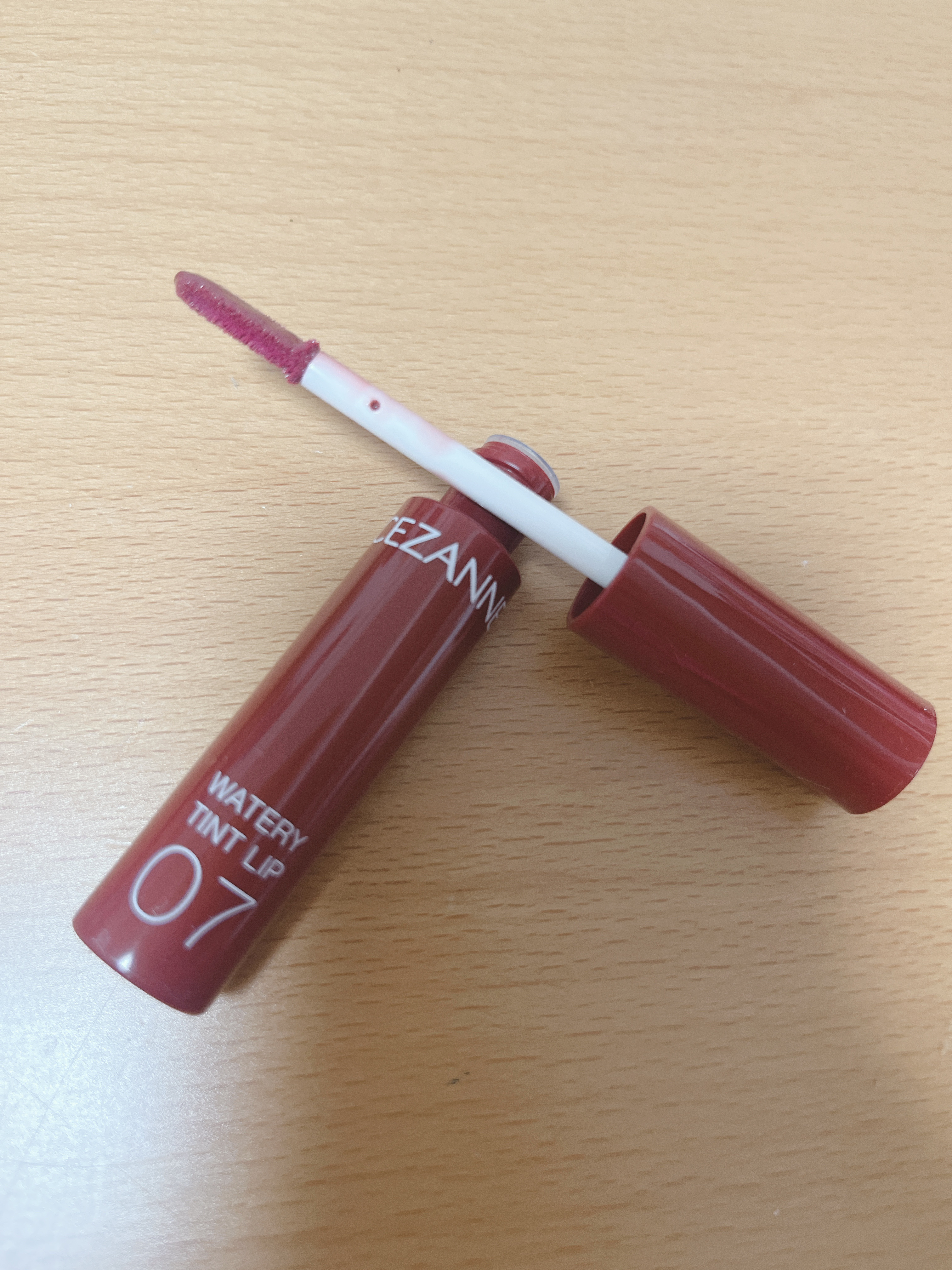 ウォータリーティントリップ/CEZANNE/リップティントを使ったクチコミ（2枚目）