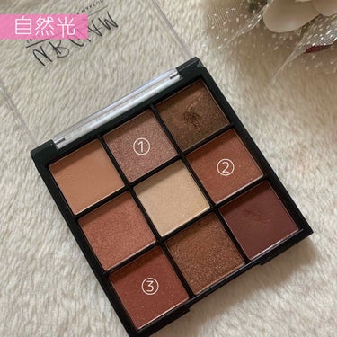 UR GLAM　BLOOMING EYE COLOR PALETTE/U R GLAM/アイシャドウパレットを使ったクチコミ（2枚目）