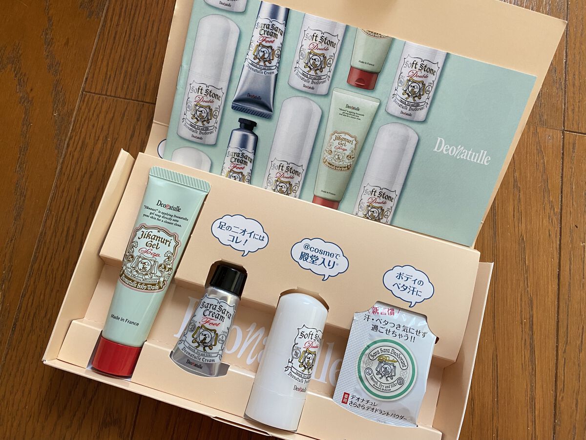 薬用ソフトストーン足指/デオナチュレ/デオドラント・制汗剤を使ったクチコミ（1枚目）