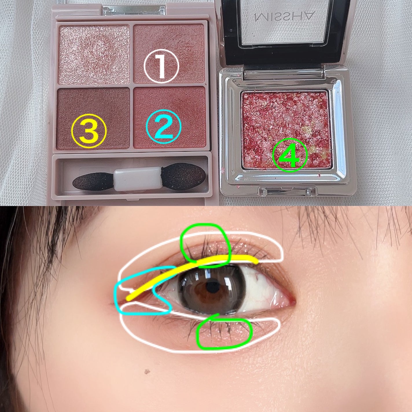 クリーミータッチライナー/キャンメイク/ジェルアイライナーを使ったクチコミ(4枚目)