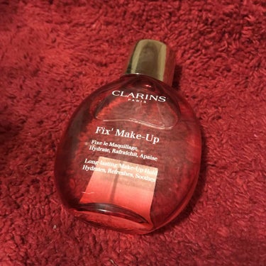 フィックス メイクアップ/CLARINS/ミスト状化粧水を使ったクチコミ（1枚目）