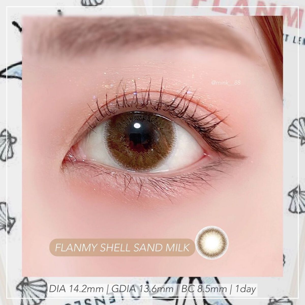 FLANMY 1day/FLANMY/ワンデー（１DAY）カラコンを使ったクチコミ（3枚目）