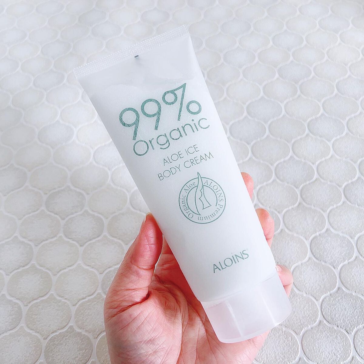 アロエアイスボディクリーム /オーガニック99 /ボディクリームを使ったクチコミ(2枚目)