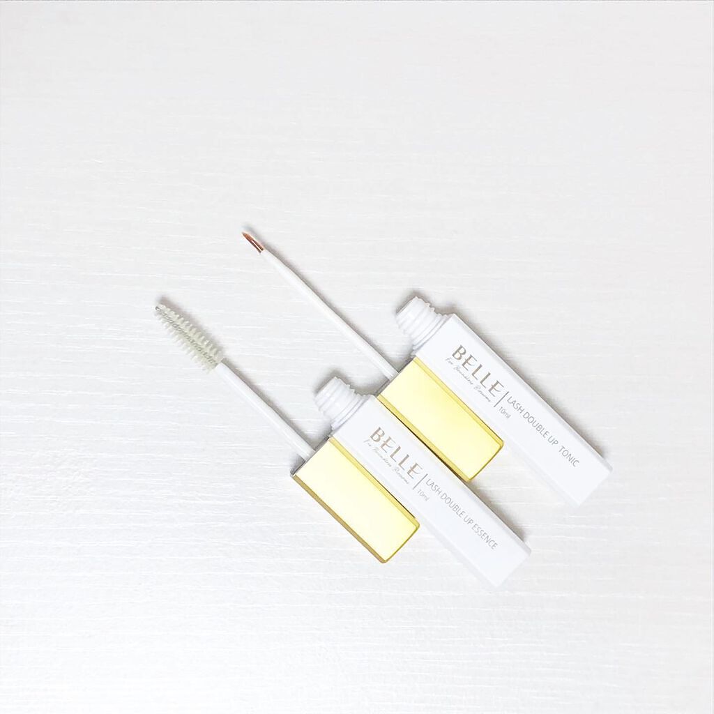 LASH DOUBLE UP TONIC & ESSENCE/Belle/まつげ美容液を使ったクチコミ（1枚目）