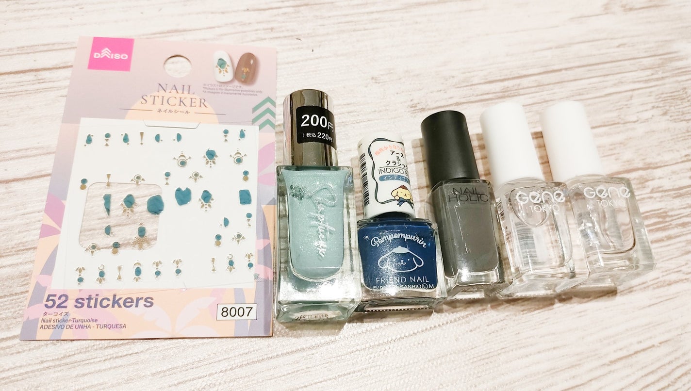 ネイルアートシール/DAISO/ネイルシールを使ったクチコミ(2枚目)
