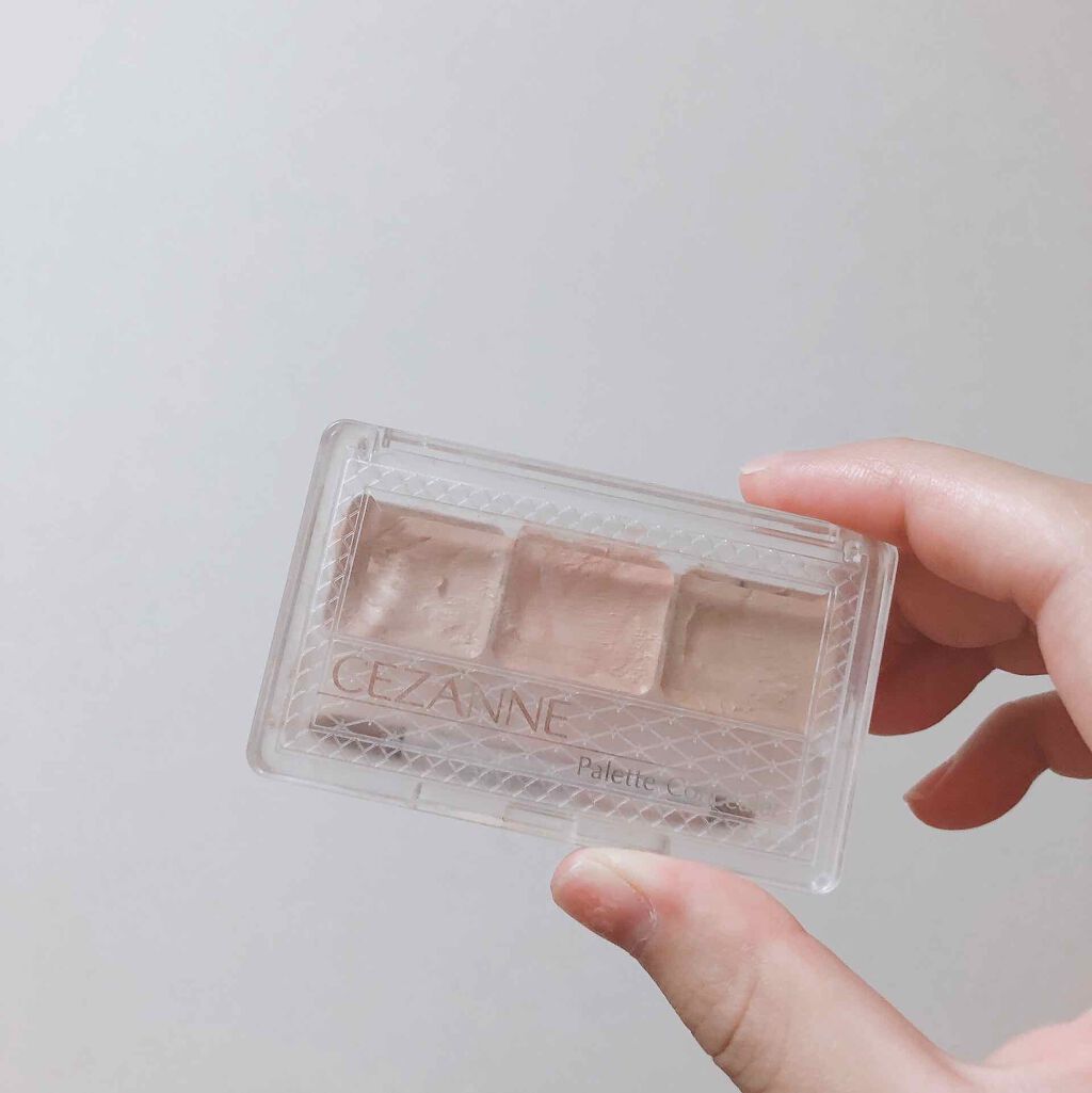 パレットコンシーラー/CEZANNE/パレットコンシーラーを使ったクチコミ(1枚目)