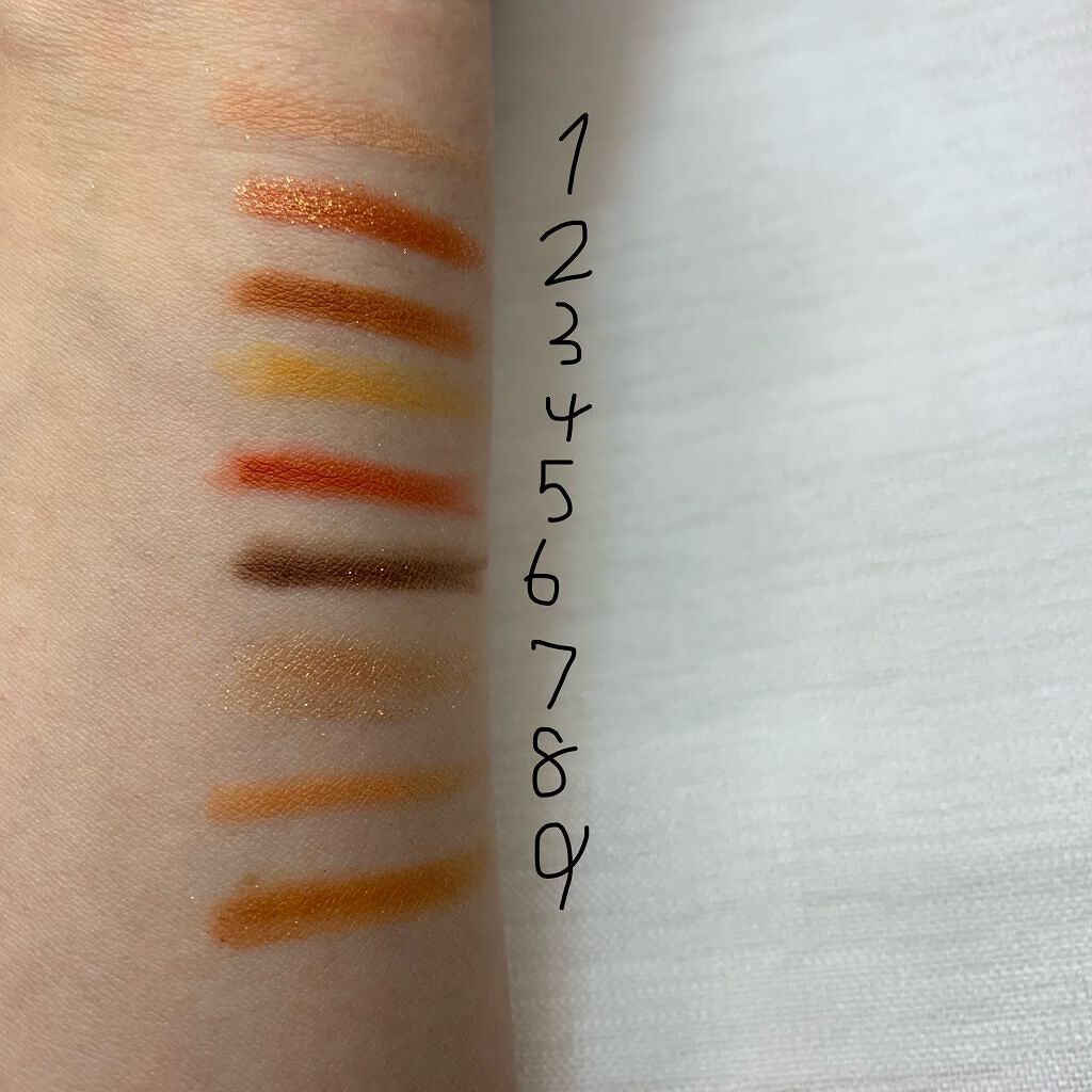 クォーツ 9色アイシャドウパレット(ドリームランドアイシャドウ)/ZEESEA/アイシャドウパレットを使ったクチコミ(3枚目)