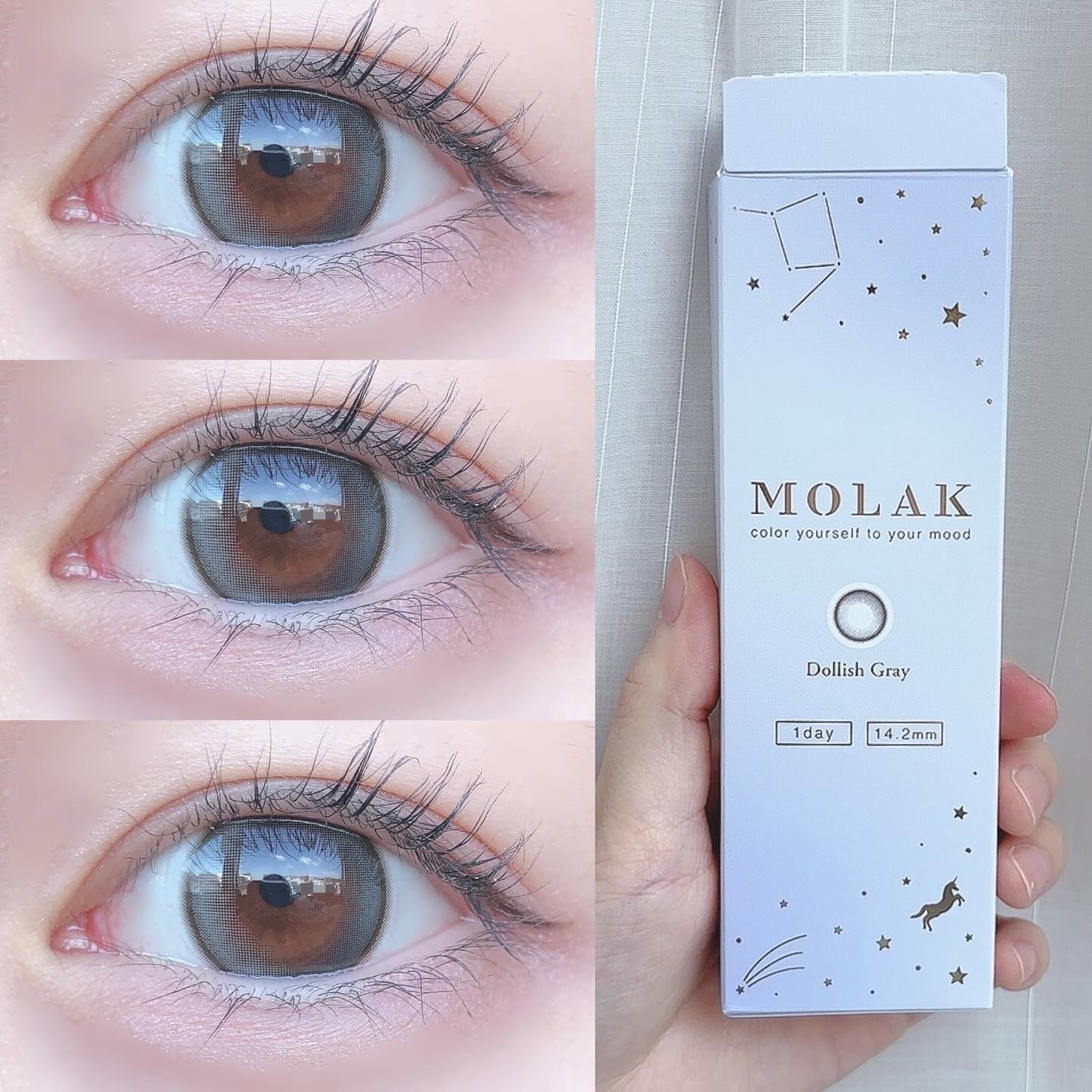 MOLAK 1day/MOLAK/ワンデー（１DAY）カラコンを使ったクチコミ（3枚目）