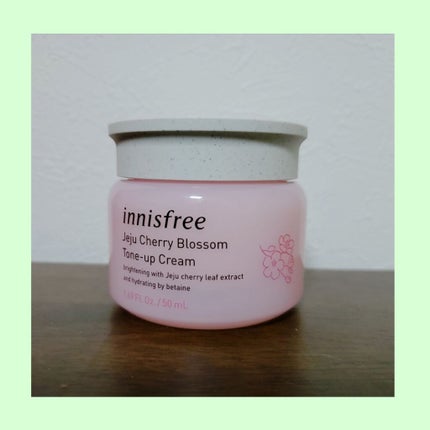 チェジュ チェリーブロッサム トーンアップクリーム/innisfree/化粧下地を使ったクチコミ(1枚目)