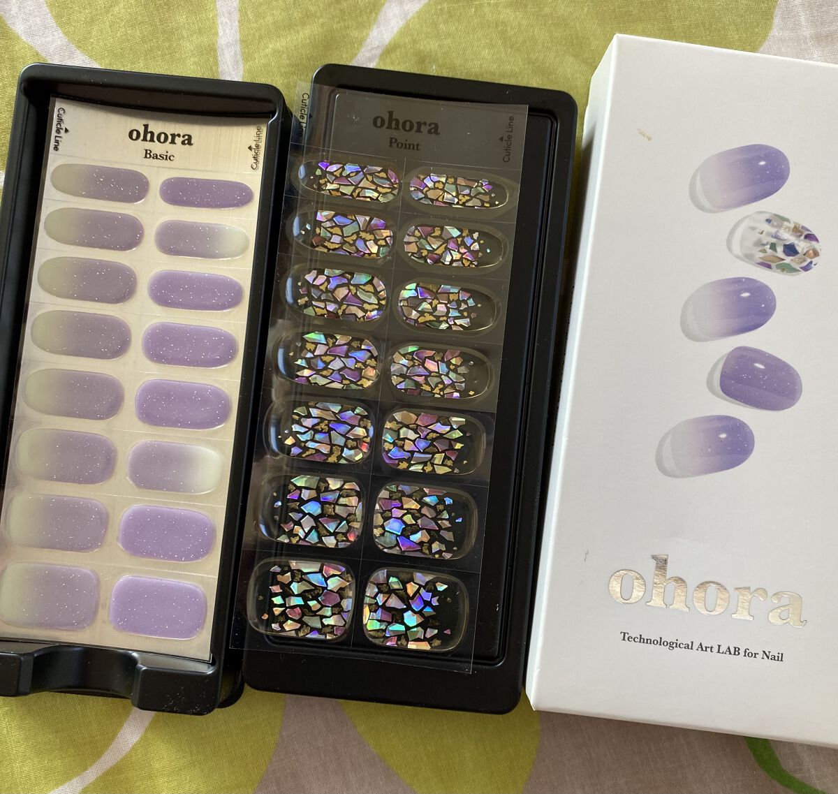 セミキュアジェルネイル（ハンド） ND-283 N Mystic (playlist collection)/ohora/ネイルシールを使ったクチコミ（1枚目）