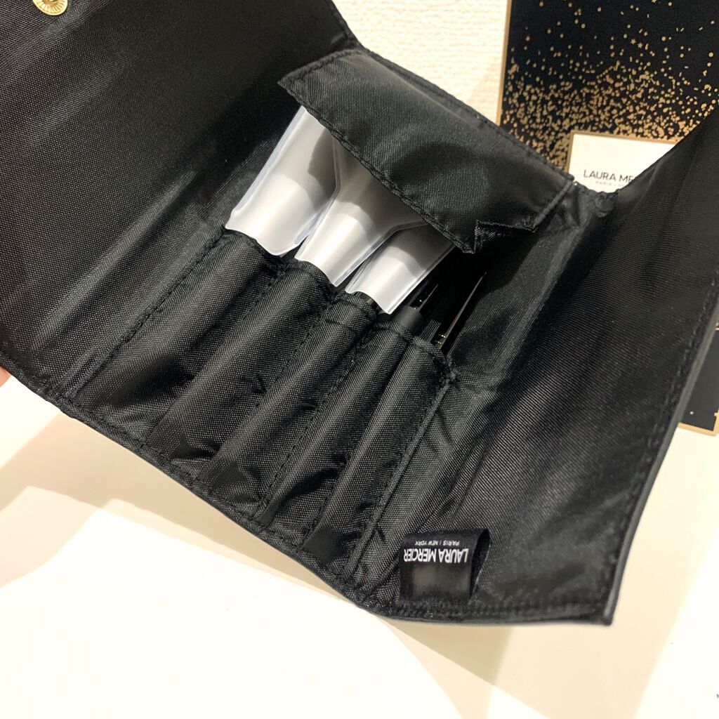 ストローク オブ ミッドナイト ブラシ コレクション /ローラ メルシエ/メイクブラシを使ったクチコミ(2枚目)