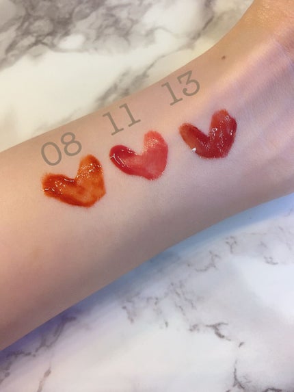 ジューシーラスティングティント/rom&nd/リップティントを使ったクチコミ(2枚目)