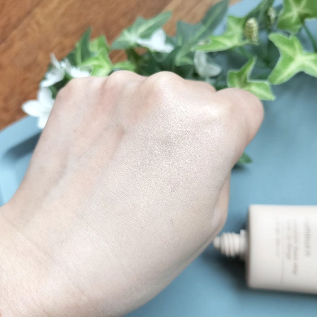 3番 ノーファンデ陶器肌トーンアップクリーム/numbuzin/化粧下地を使ったクチコミ(4枚目)