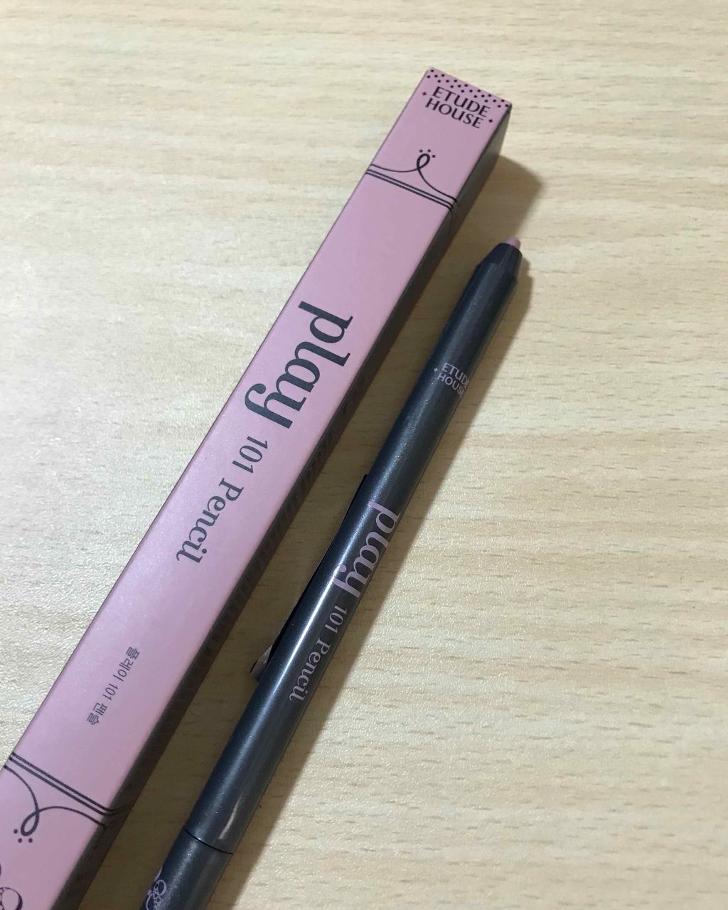 プレイ101 ペンシル/ETUDE/ペンシルアイライナーを使ったクチコミ（1枚目）