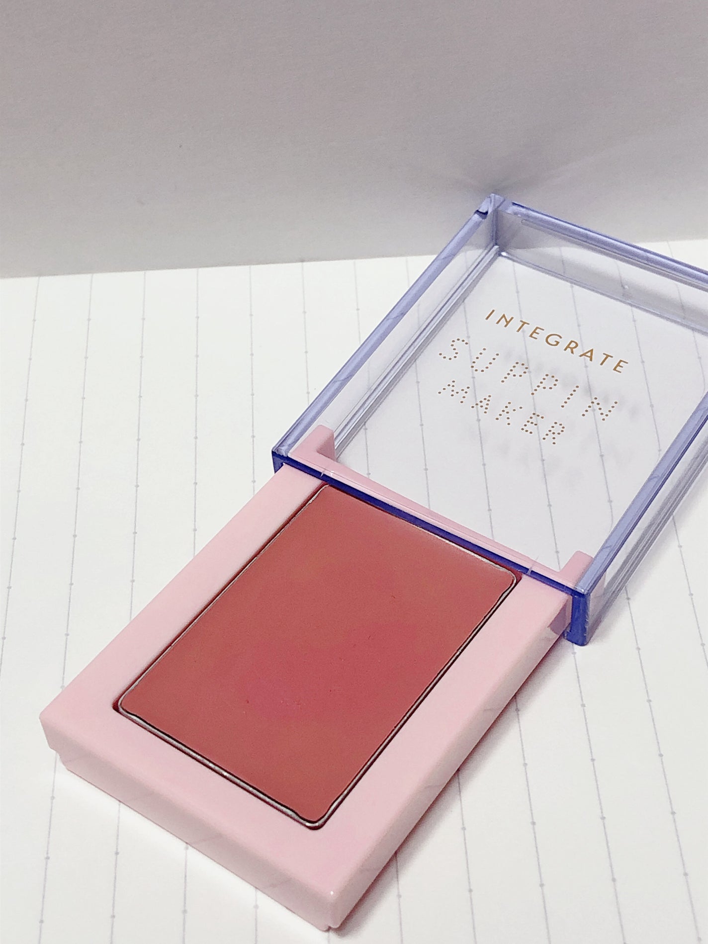 すっぴんメイカー チーク&リップ/インテグレート/ジェル・クリームチークを使ったクチコミ(2枚目)