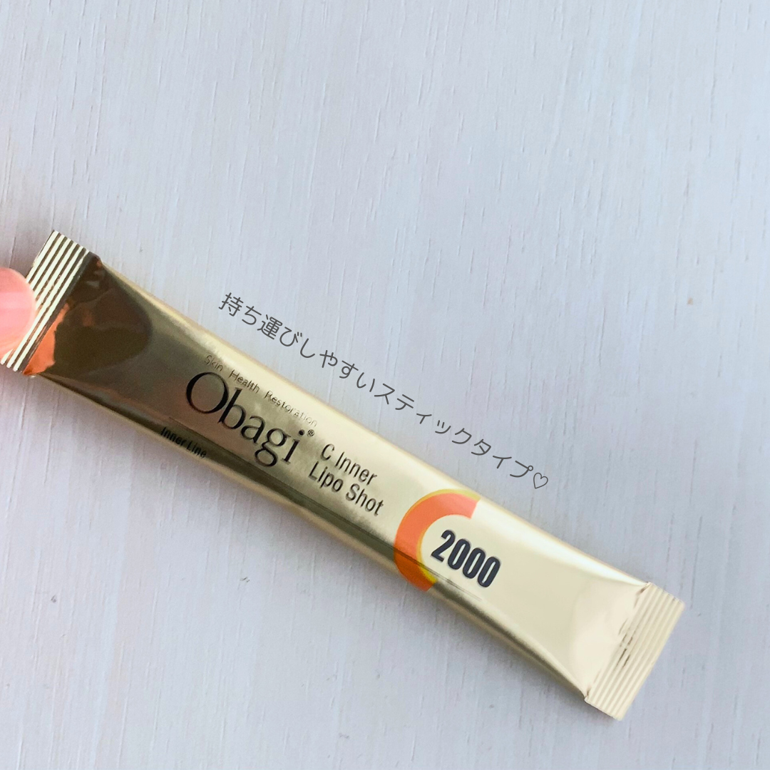 インナーリポショット/オバジ/美容サプリメントを使ったクチコミ(4枚目)