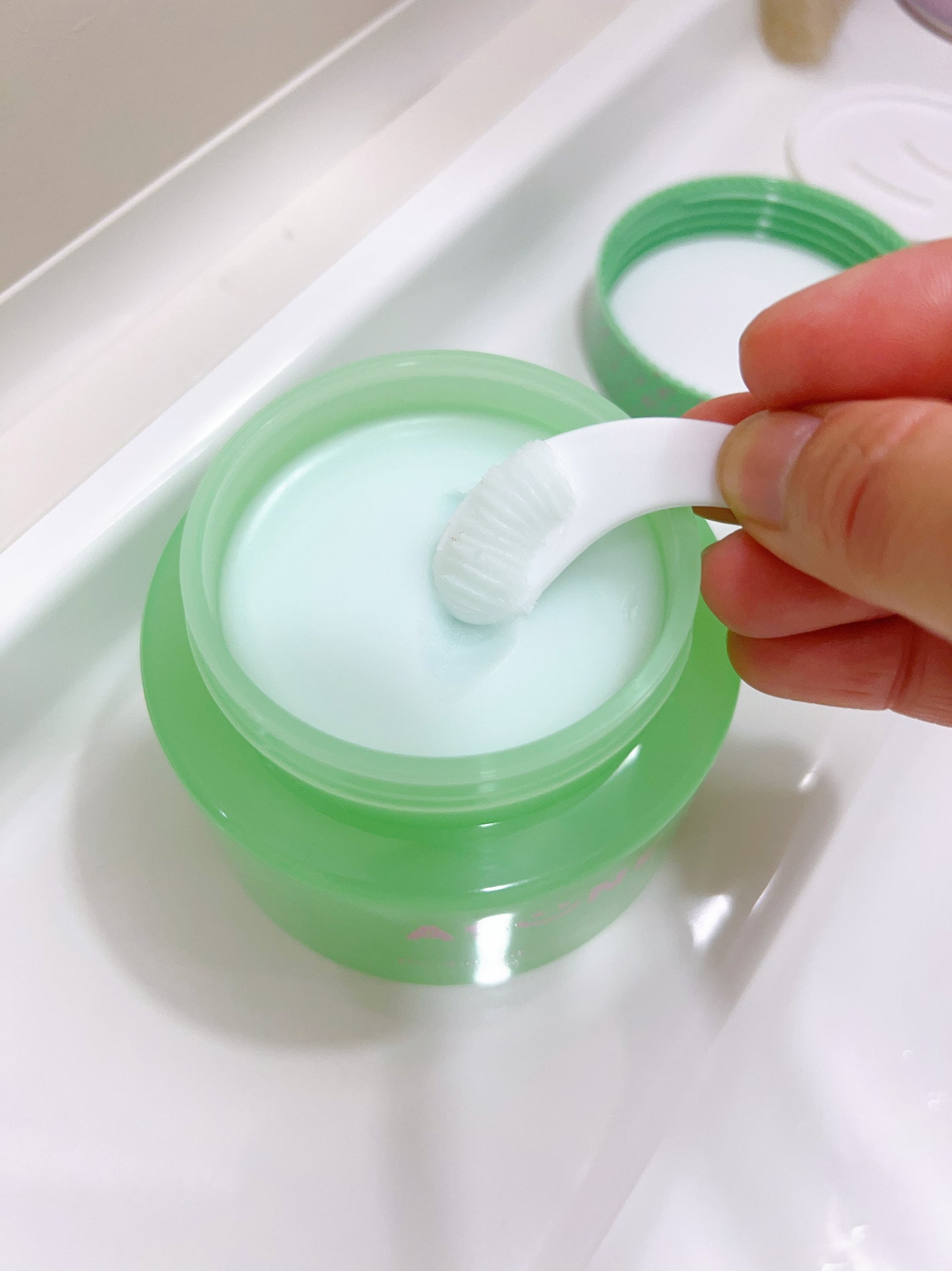 バンブークレンジングバーム/ASUNE /クレンジングバームを使ったクチコミ(4枚目)