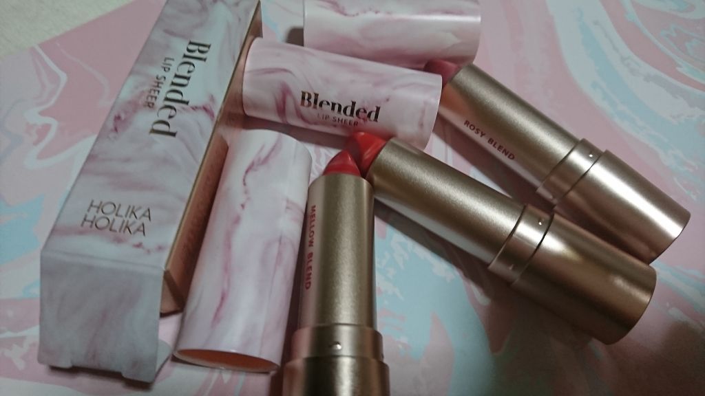 ブレンデッド リップ シアー/HOLIKA HOLIKA/口紅を使ったクチコミ（1枚目）