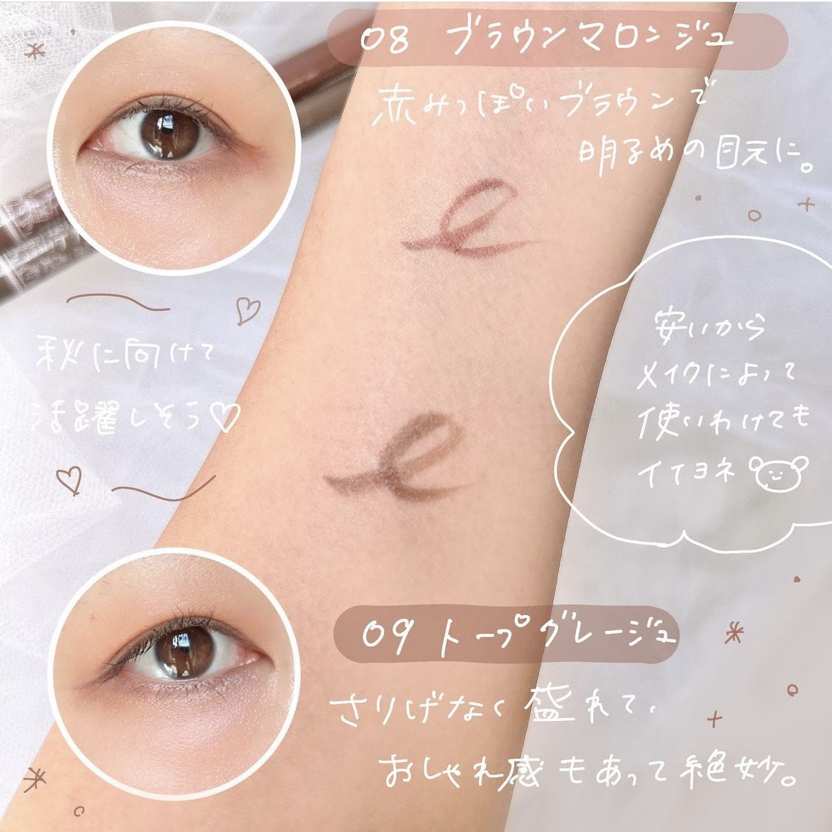 ラスティングリキッドライナー/キャンメイク/リキッドアイライナーを使ったクチコミ（3枚目）