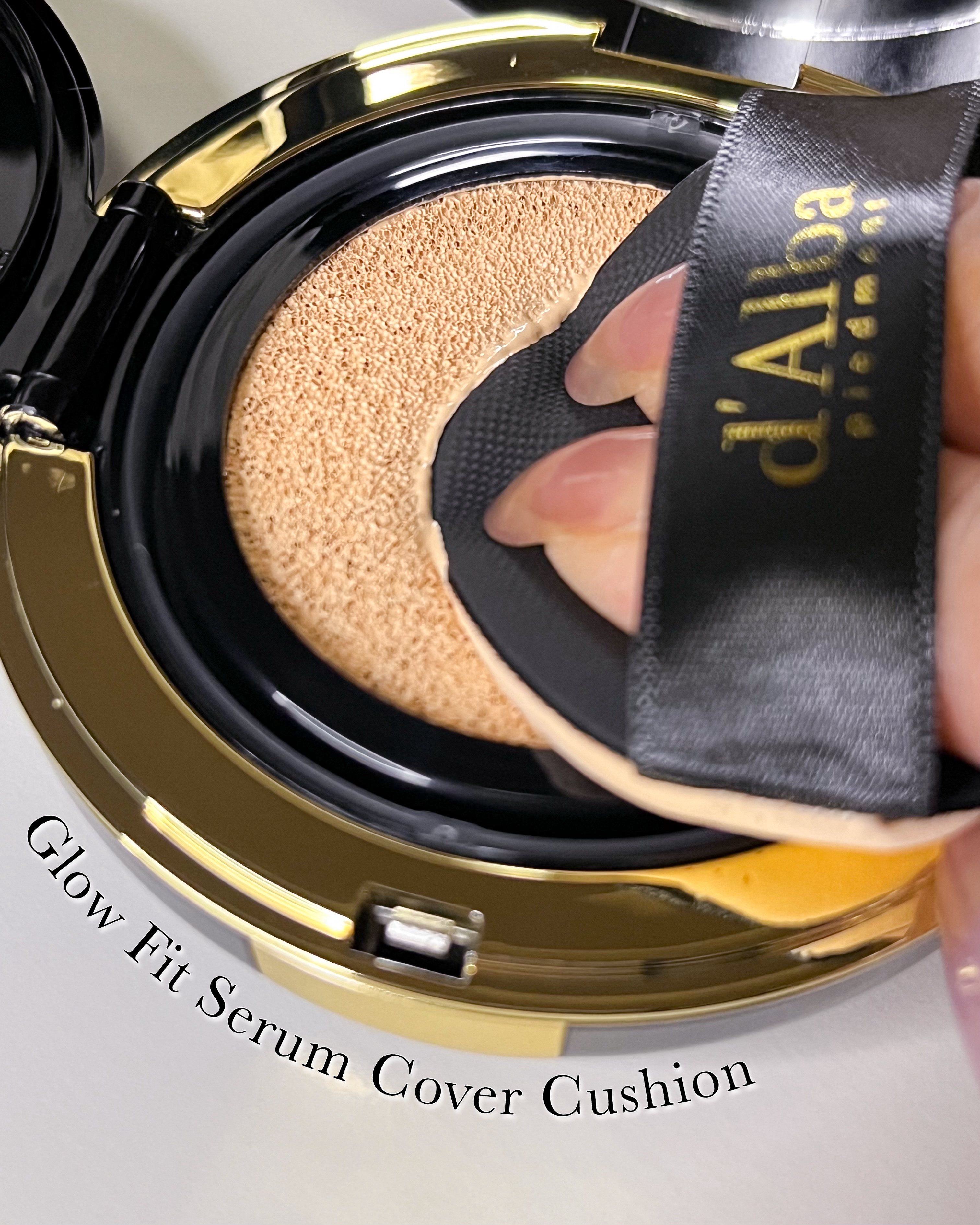 グロウフィットセラムカバークッション/ダルバ/クッションファンデーションを使ったクチコミ（2枚目）