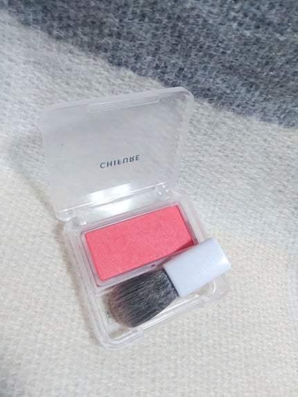 チーク カラー(ブラシ付)/ちふれ/パウダーチークを使ったクチコミ(1枚目)