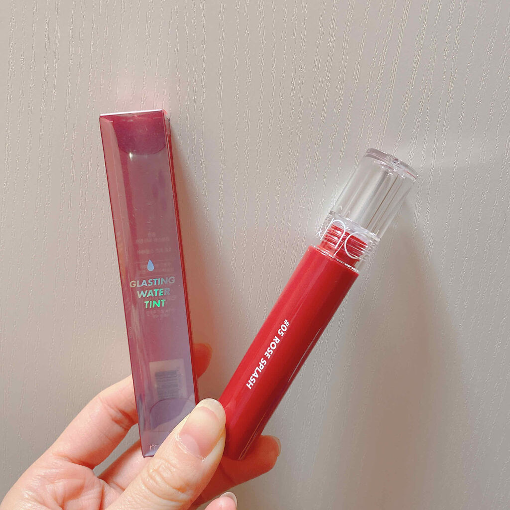 グラスティングウォーターティント/rom&amp;nd/リップティントを使ったクチコミ（1枚目）