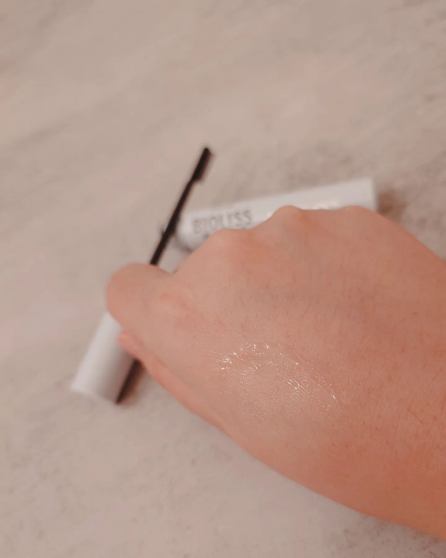 ボタニカル おくれ毛メイク ヘアスティック/SSビオリス/ヘアジェルを使ったクチコミ(8枚目)