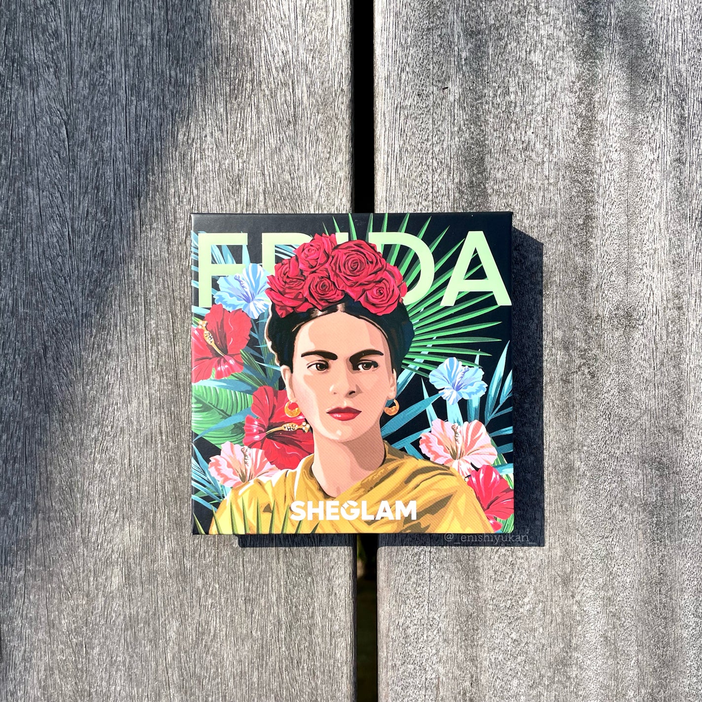 フリーダ カーロ マスターピースアイシャドウパレット/SHEGLAM/アイシャドウパレットを使ったクチコミ(3枚目)