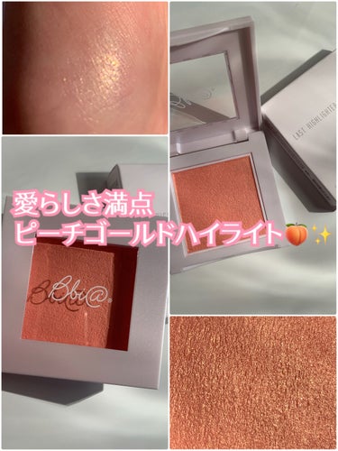 BBIA ラストハイライターのクチコミ「‎𓊆愛らしさ満点 ピーチゴールドハイライト🍑✨𓊇


｡.｡:+* ﾟ ゜ﾟ *+:｡.｡:+.....」（1枚目）