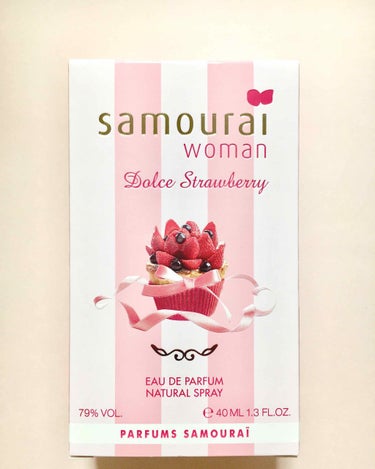 サムライウーマン ドルチェストロベリー オードパルファムのクチコミ「•・＊samouraiwoman＊・•
ドルチェストロベリー🍓オードパルファム40ml

こち.....」（1枚目）