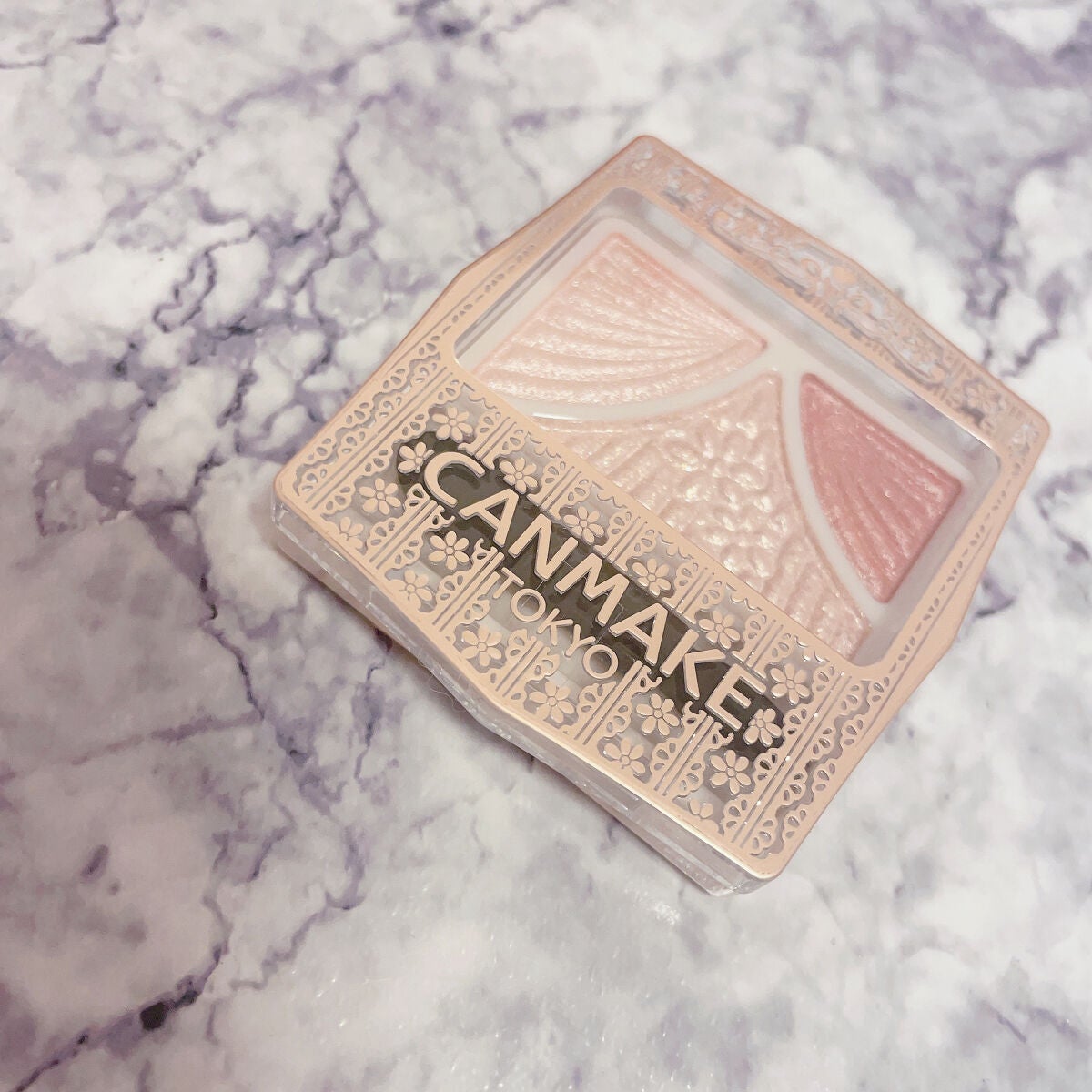 ジューシーピュアアイズ/キャンメイク/アイシャドウパレットを使ったクチコミ(1枚目)