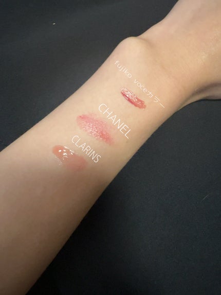 リップコンフォートオイル/CLARINS/リップグロスを使ったクチコミ(2枚目)