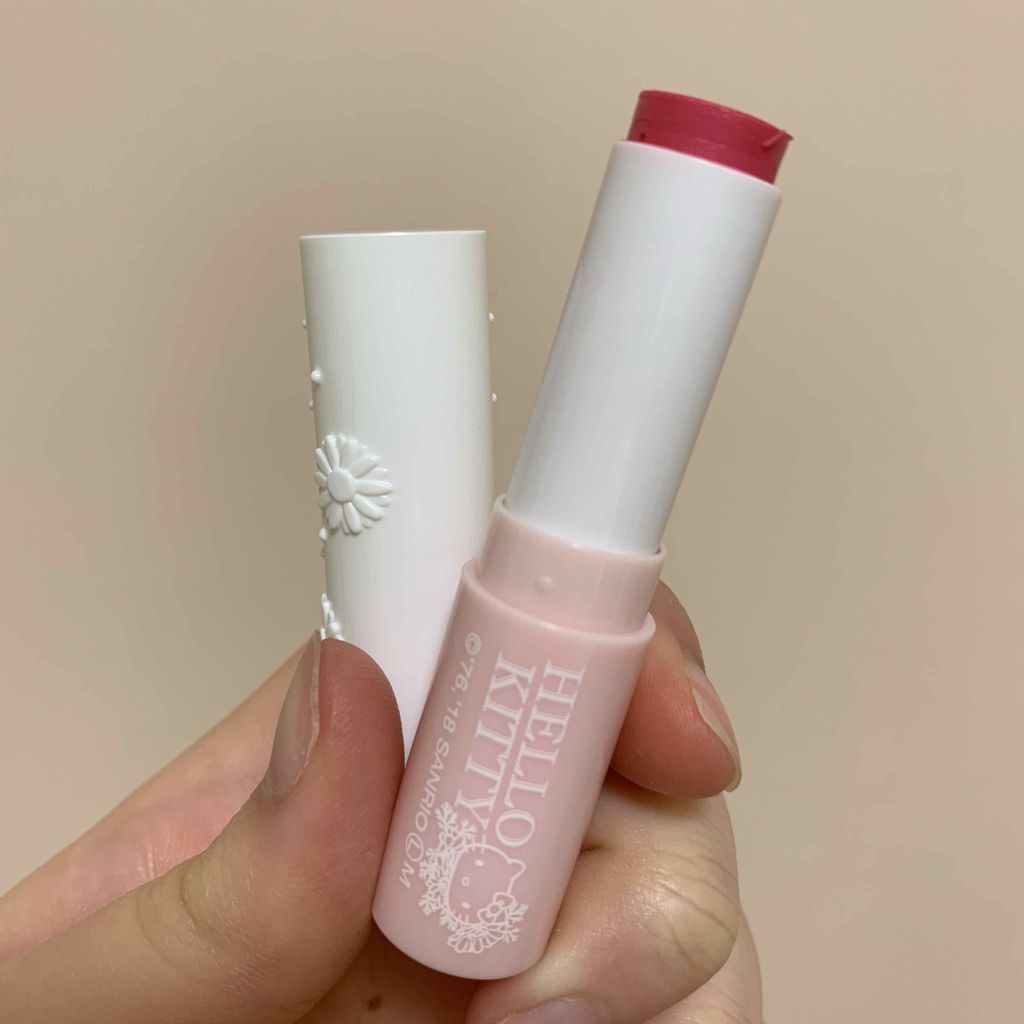 Blooming Kitty リップスティック/DAISO/口紅を使ったクチコミ(3枚目)