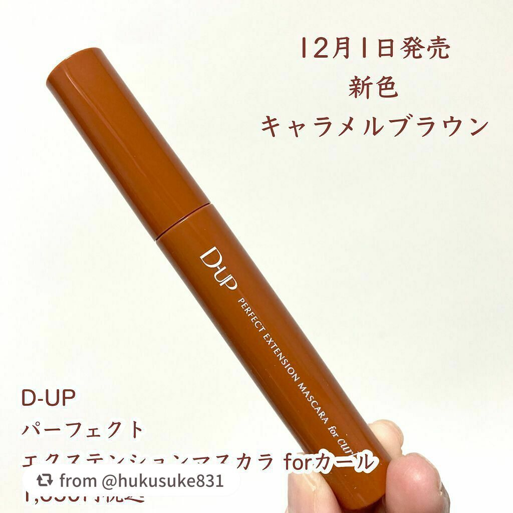 パーフェクトエクステンション マスカラ for カール/D-UP/マスカラを使ったクチコミ(2枚目)
