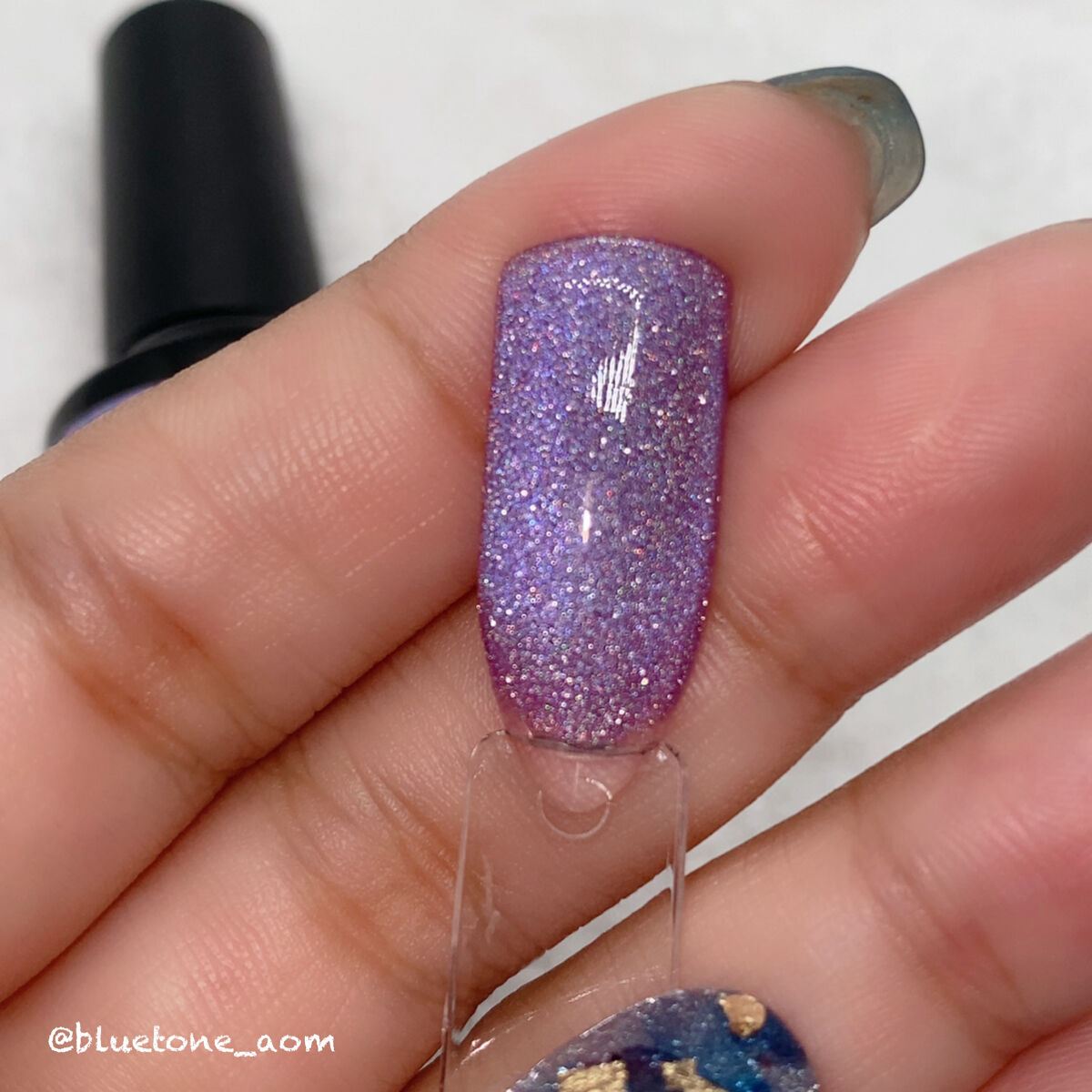 プレミアムフラッシュマグネットジェル/ネイル工房/ジェルネイルを使ったクチコミ（3枚目）