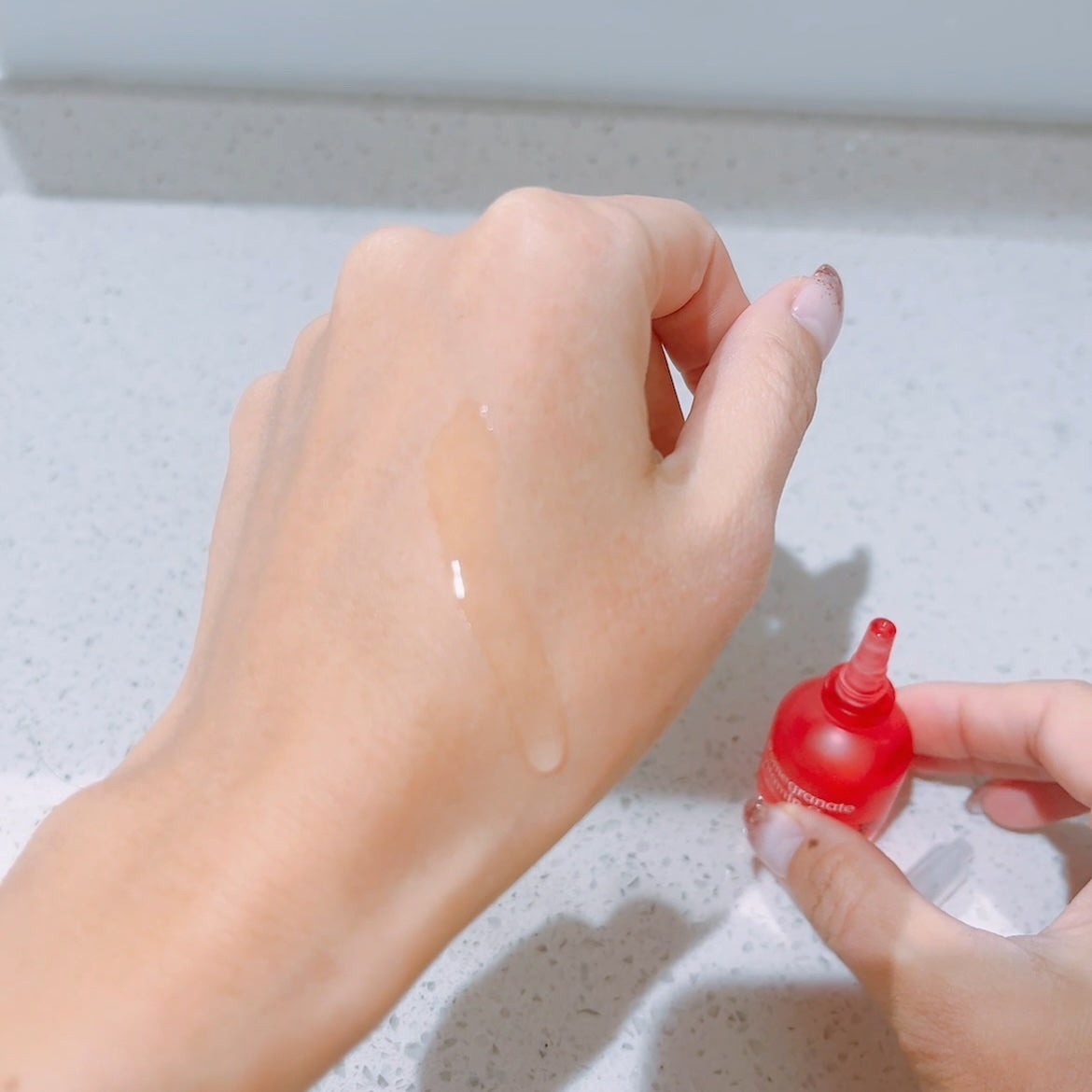 ザクロビタミンC美白アンプル/NATURAL DERMA PROJECT/美容液を使ったクチコミ(4枚目)