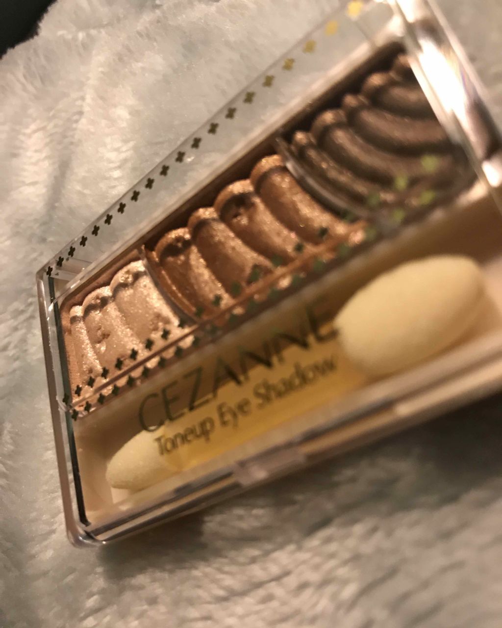 トーンアップアイシャドウ/CEZANNE/アイシャドウパレットを使ったクチコミ(1枚目)