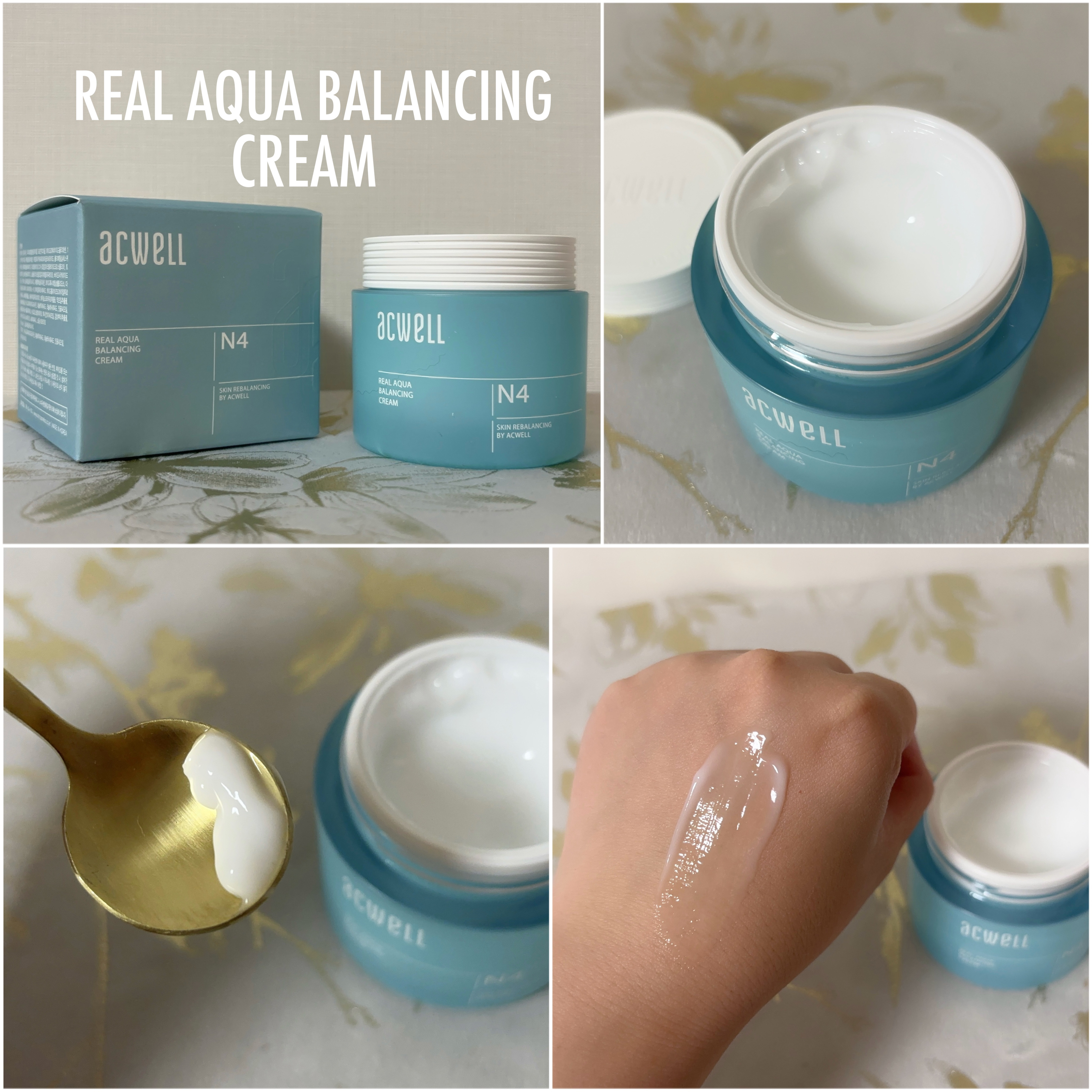 リアルアクアバランシングクリーム /ACWELL/フェイスクリームを使ったクチコミ（3枚目）