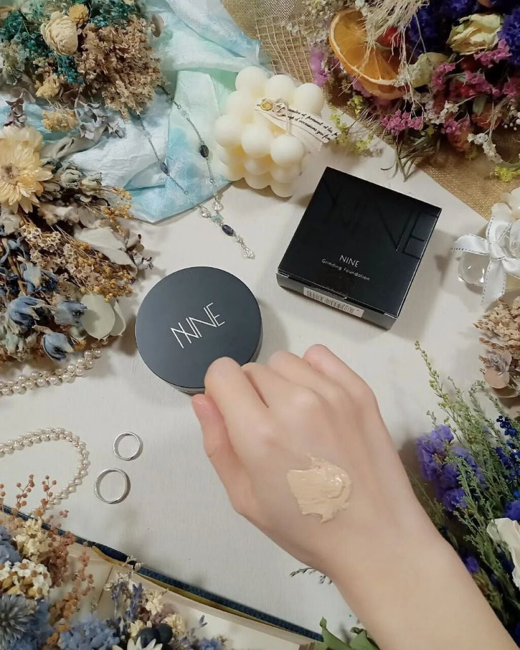 NNEグラインディングファンデーション/NNE/その他ファンデーションを使ったクチコミ(4枚目)