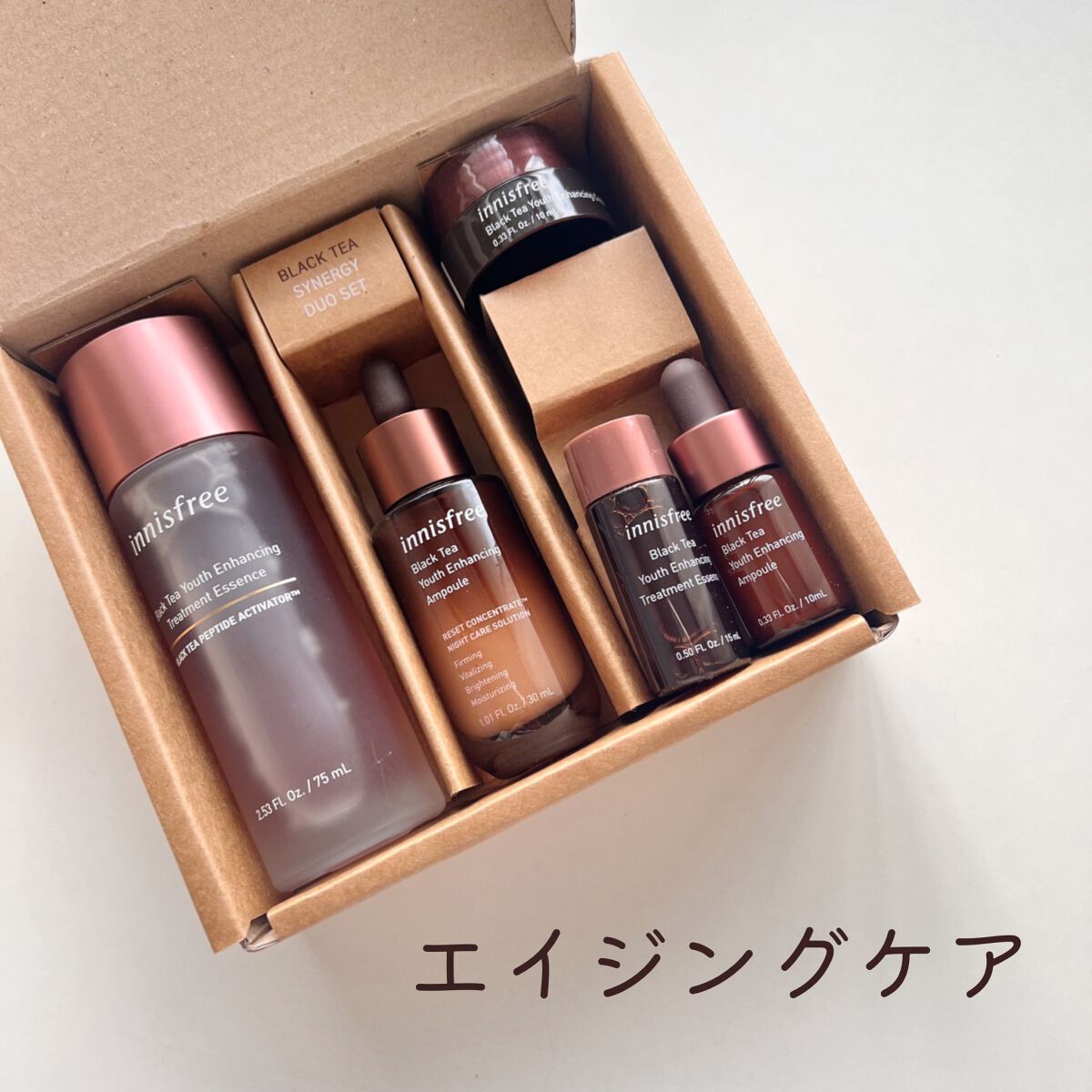 ブラックティー　ユース　トリートメント　エッセンス/innisfree/美容液を使ったクチコミ（1枚目）