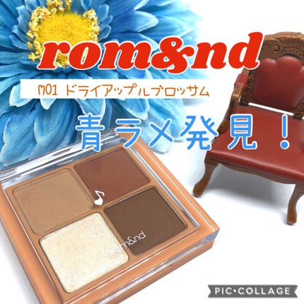 ベターザンアイズ ミュージックシリーズ/rom&nd/アイシャドウパレットを使ったクチコミ(1枚目)