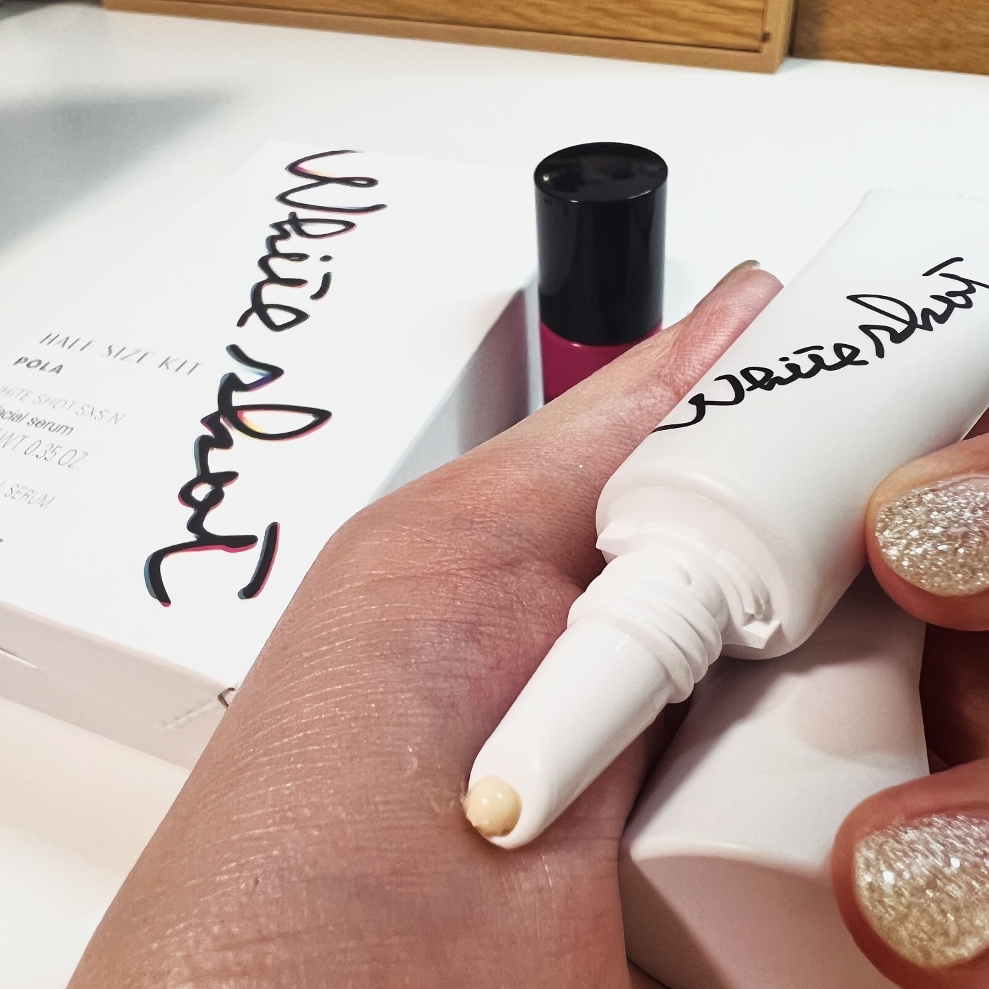 ホワイトショット  SXS/ホワイトショット/美容液を使ったクチコミ（2枚目）