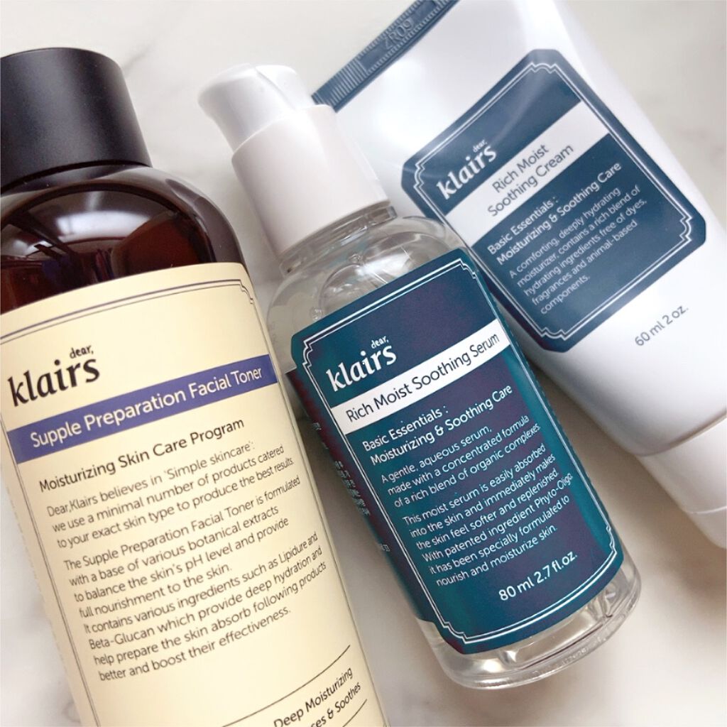 サプルプレパレーションフェイシャルトナー(180ml)/Klairs/化粧水を使ったクチコミ(5枚目)