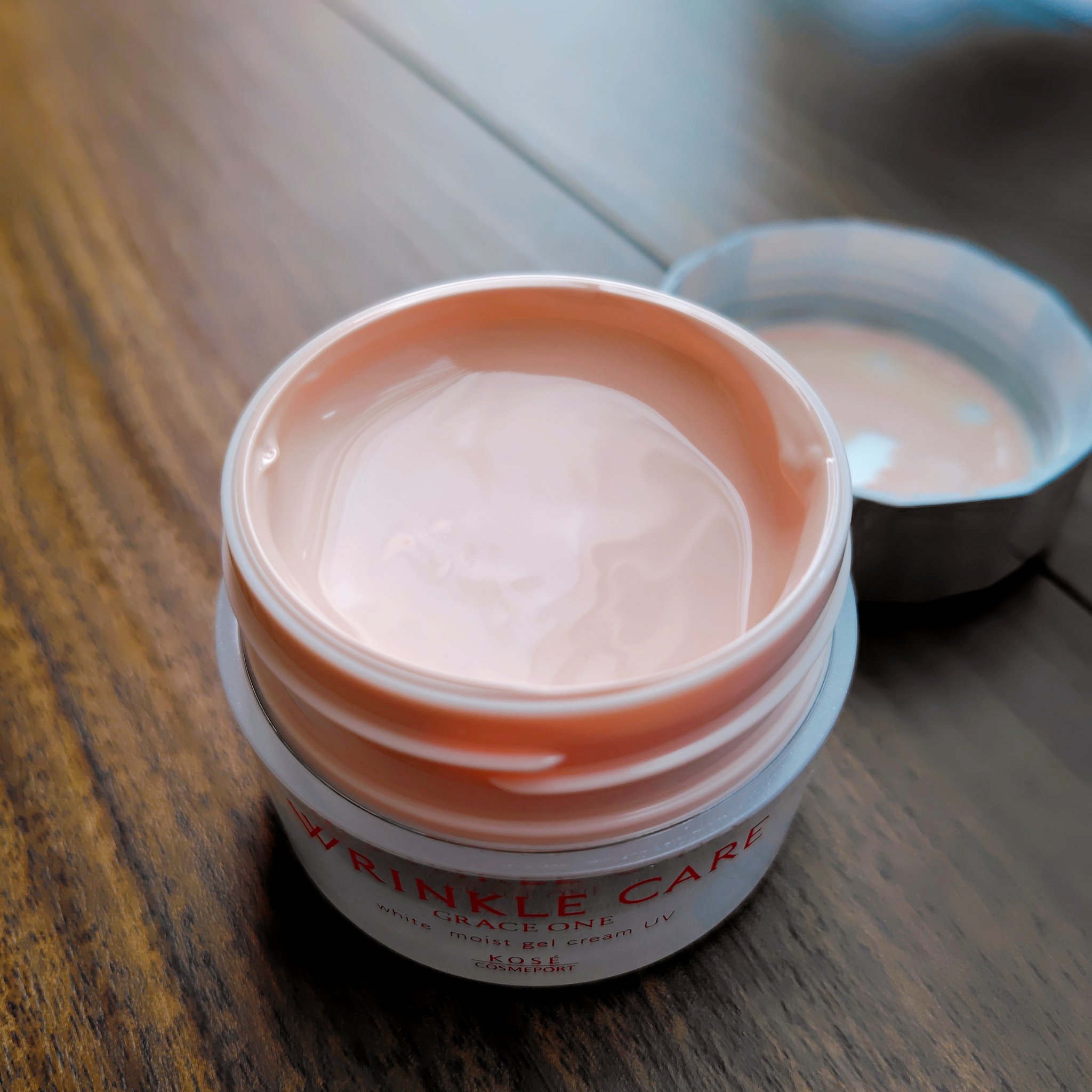 リンクルケア ホワイト モイストジェルクリーム UV/グレイスワン/オールインワン化粧品を使ったクチコミ（2枚目）