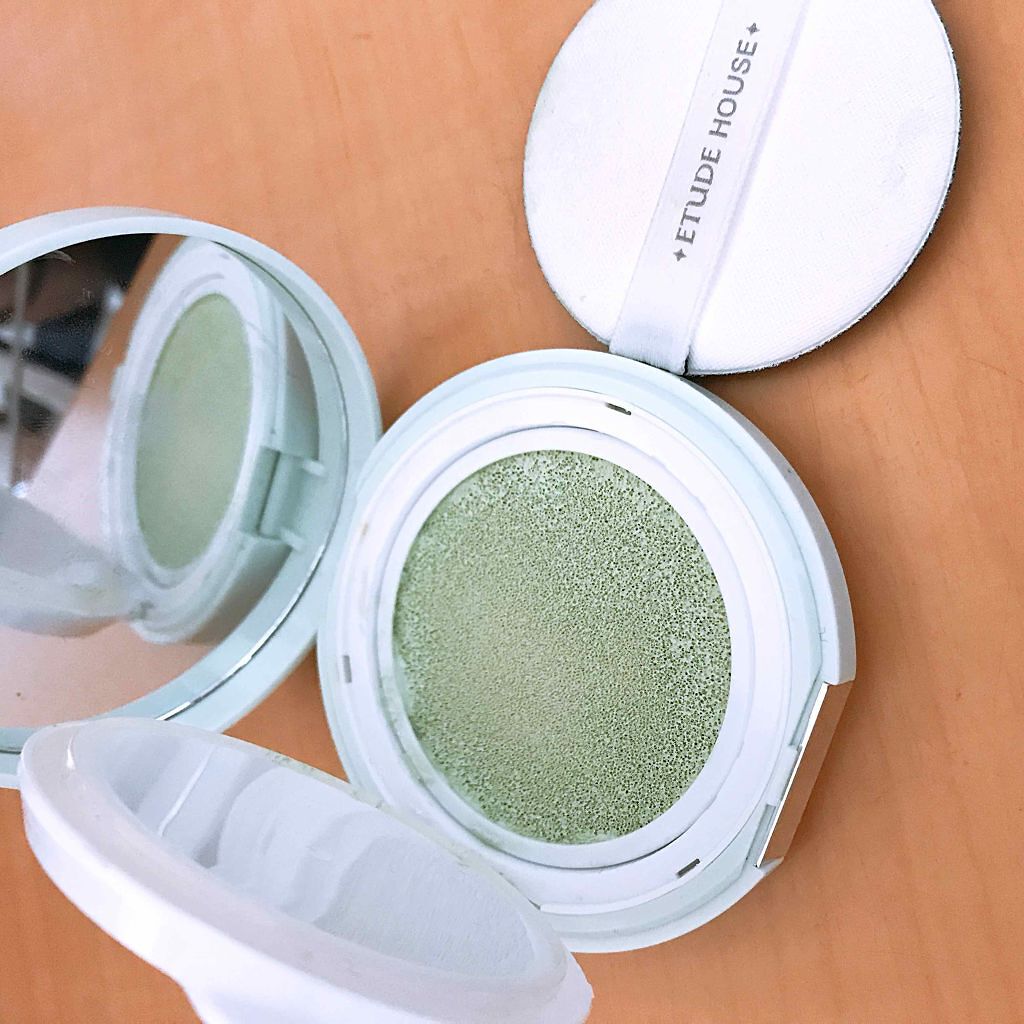 エニークッション カラーコレクター/ETUDE/化粧下地を使ったクチコミ(2枚目)