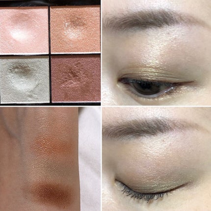 リアルクローズシャドウ/excel/アイシャドウパレットを使ったクチコミ(2枚目)