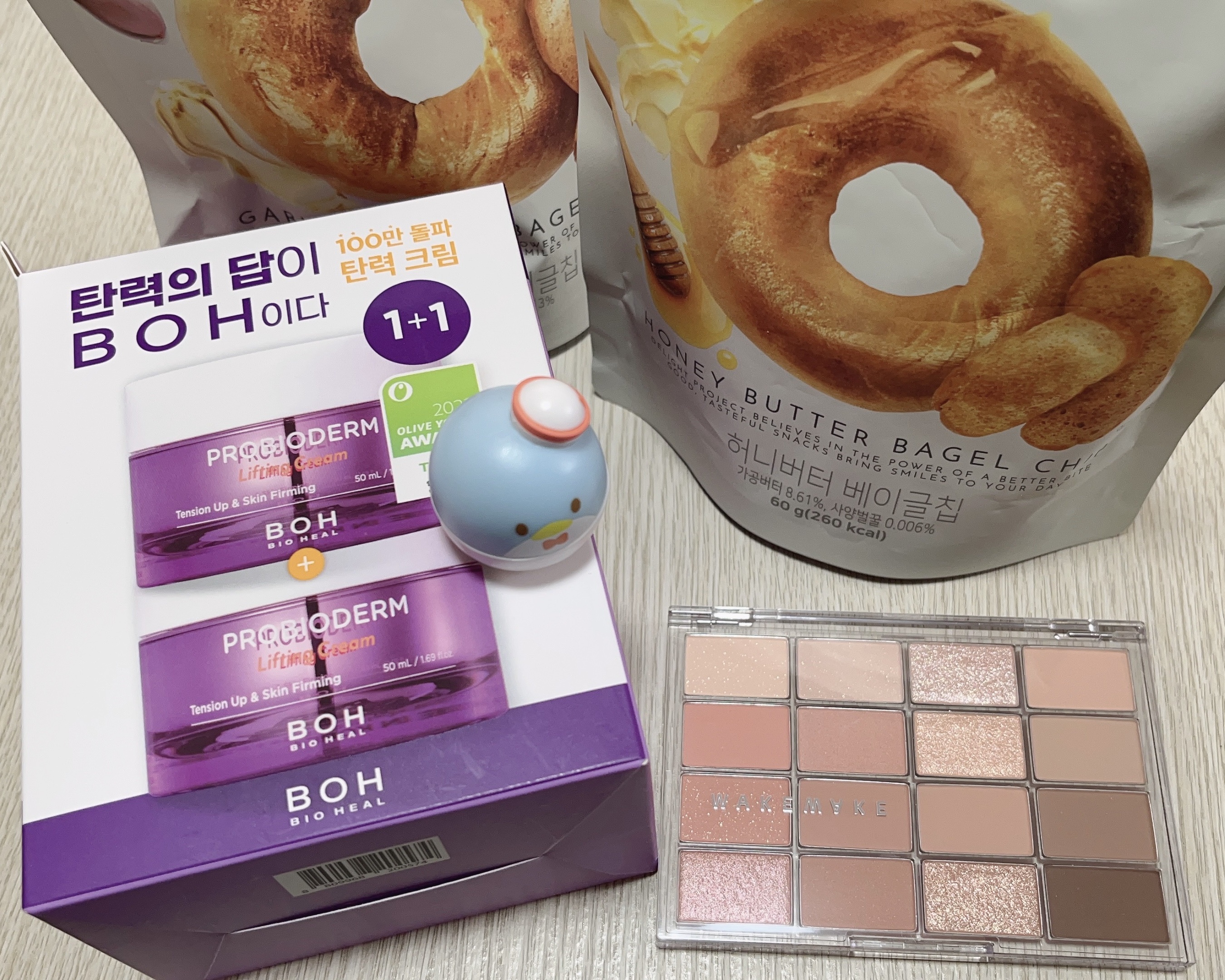 ソフトブラーリングアイパレット/wakemake/アイシャドウパレットを使ったクチコミ（1枚目）